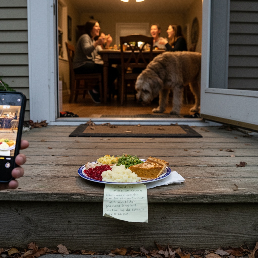 My Family Banned Me From Thanksgiving And Left My Plate On The Porch Like A Stray Animal. They Forgot I Pay Their Mortgage And Every Single Bill. Should I Cut Them Off For Good?