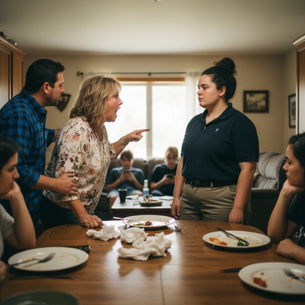 My Mil Mocked My Weight And Job For Months, Calling It A “Joke.” I Started Responding With Dead Silence Until She Finally Snapped In Front Of Everyone. Was I Wrong To Expose Her?