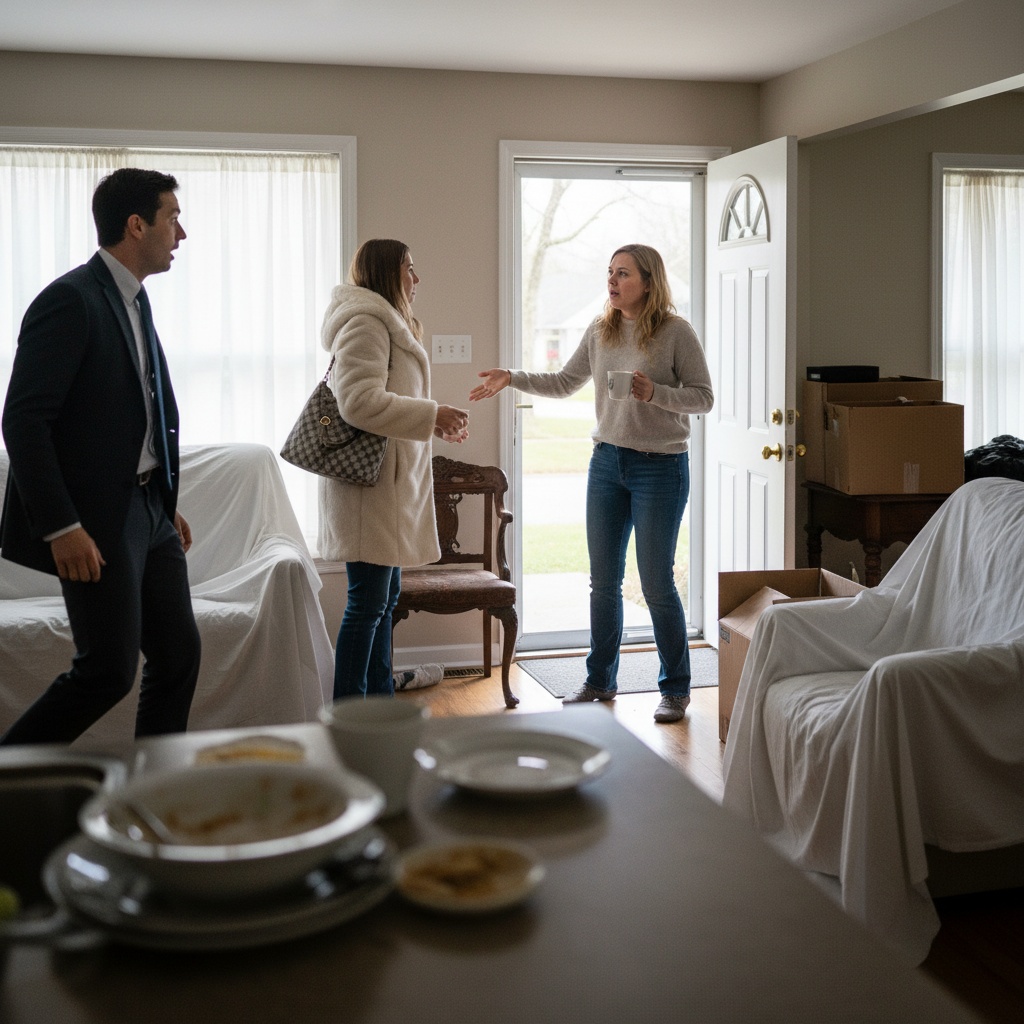 My Husband’s Mistress Showed Up At My Door And Handed Me Her Coat, Thinking I Was “The Help.” She Didn’t Realize I Own The House, The Company Her Father Works For, And The Bank Account Funding Her Vacation. Am I Wrong For Destroying Their Lives?