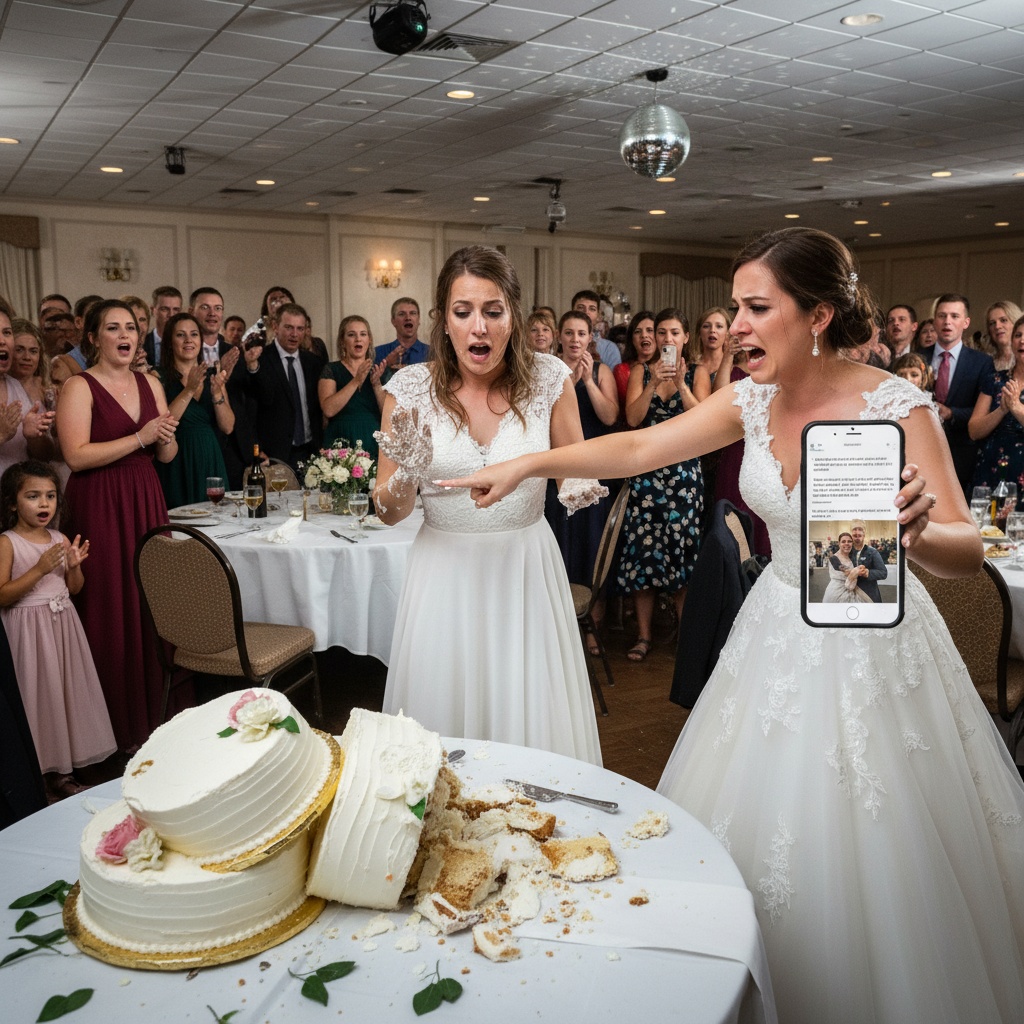 My Sil Destroyed My $2,000 Wedding Cake And Wore White To My Big Day. I Exposed Her Secret Affair To All 70 Guests In Retaliation. Was I Too Harsh For Ruining Her Marriage During My Reception?