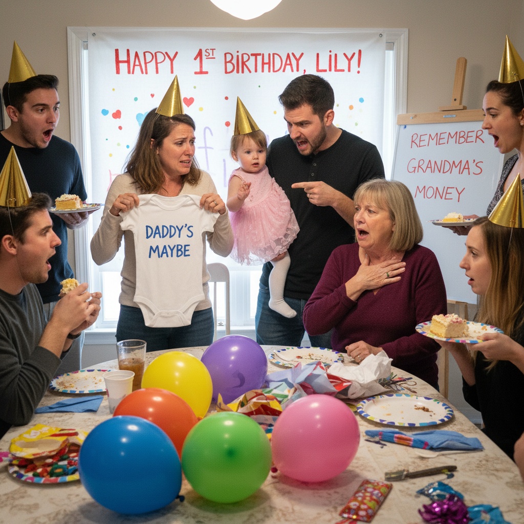 My Aunt Gifted My Baby A “Daddy’s Maybe” Onesie At Her First Birthday Party. I Responded By Revealing Her $22,000 Theft From My Dying Grandma. Am I The One Who Went Too Far?