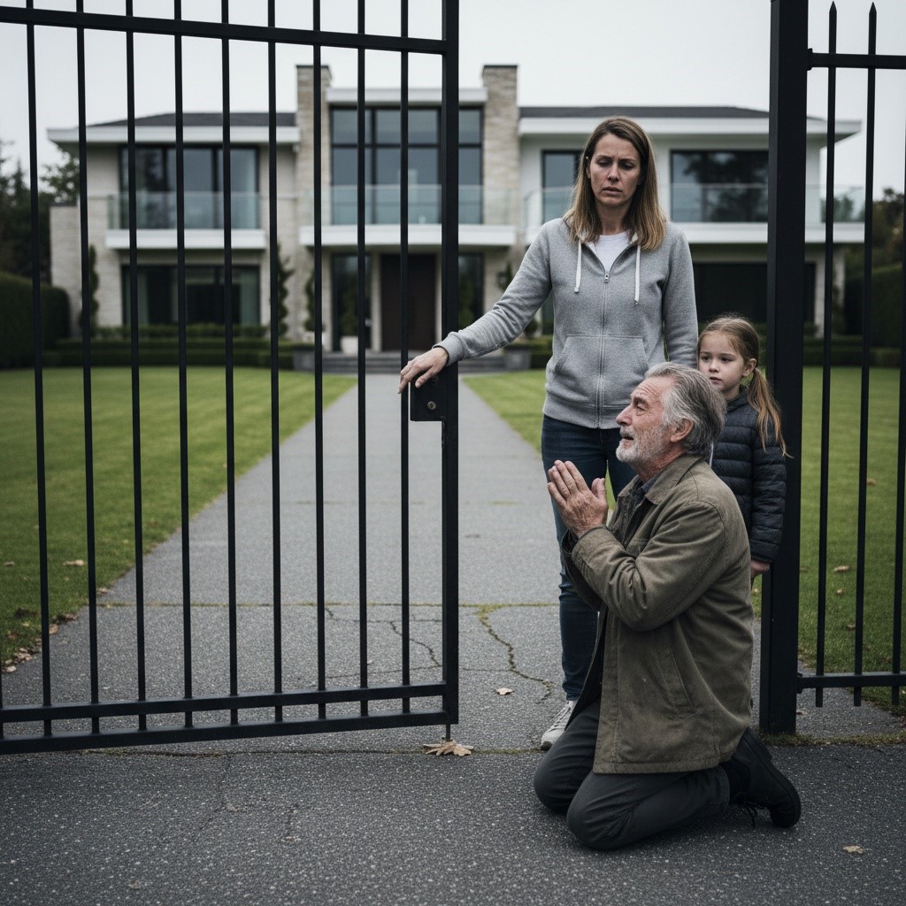 My Father Called Me a “Stupid Mistake” and Threw Me Out While I Was Pregnant — Nine Years Later He Showed Up Begging at My Gate