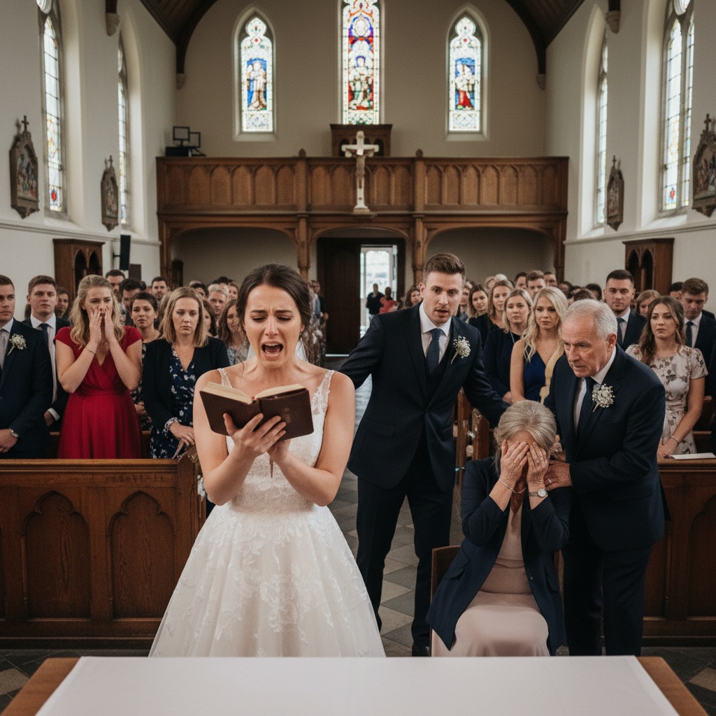 My Mother Planned My Dream Wedding For Three Months. At The Altar, I Read Her Diary About My Fiancé To 200 Guests.