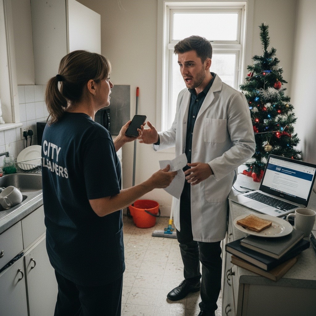 I Paid $100,000 For My Brother’s Medical School — Then He Cut Me Out Of Christmas Because He Was Ashamed I’m A Cleaner