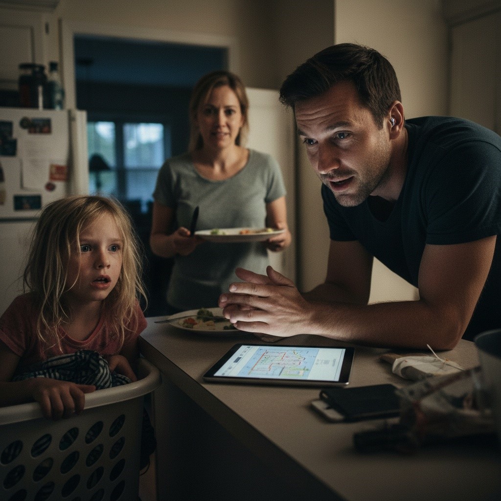 My 8-year-old Daughter Overheard My “Perfect” New Husband Planning Our Fatal Car Crash. Then I Realized He Was The One Who Killed My First Husband Too. How Do I Act Normal Until The Police Arrive?