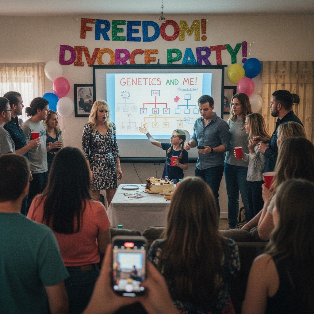 My Stepmother Threw A “celebration Party” For My Divorce To Call Me A Genetic Failure In Front Of 40 People. Then My 8-year-old Daughter Asked To Show Her School Project On The Big Screen. Now My Stepmother Is Homeless And My Dad Is Calling His Lawyer. Was This Too Far?