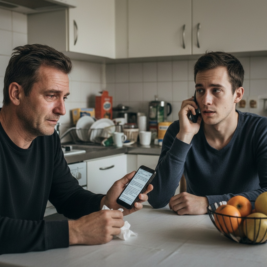 I Paid My Dead Son’s Phone Bill For 12 Years Just To Hear His Voicemail. Yesterday, The Number Texted Me Back. Now I’m Staring At The Man I Buried, And He’s Calling Me Dad.