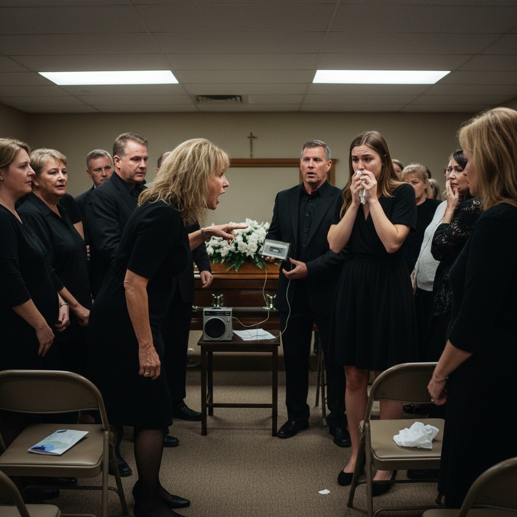 My Stepmother Stopped My Father’s Burial To Claim I’m Not His Biological Daughter. Then His Lawyer Played A Recording He Made Before He Died. Who Is The Real Heir?