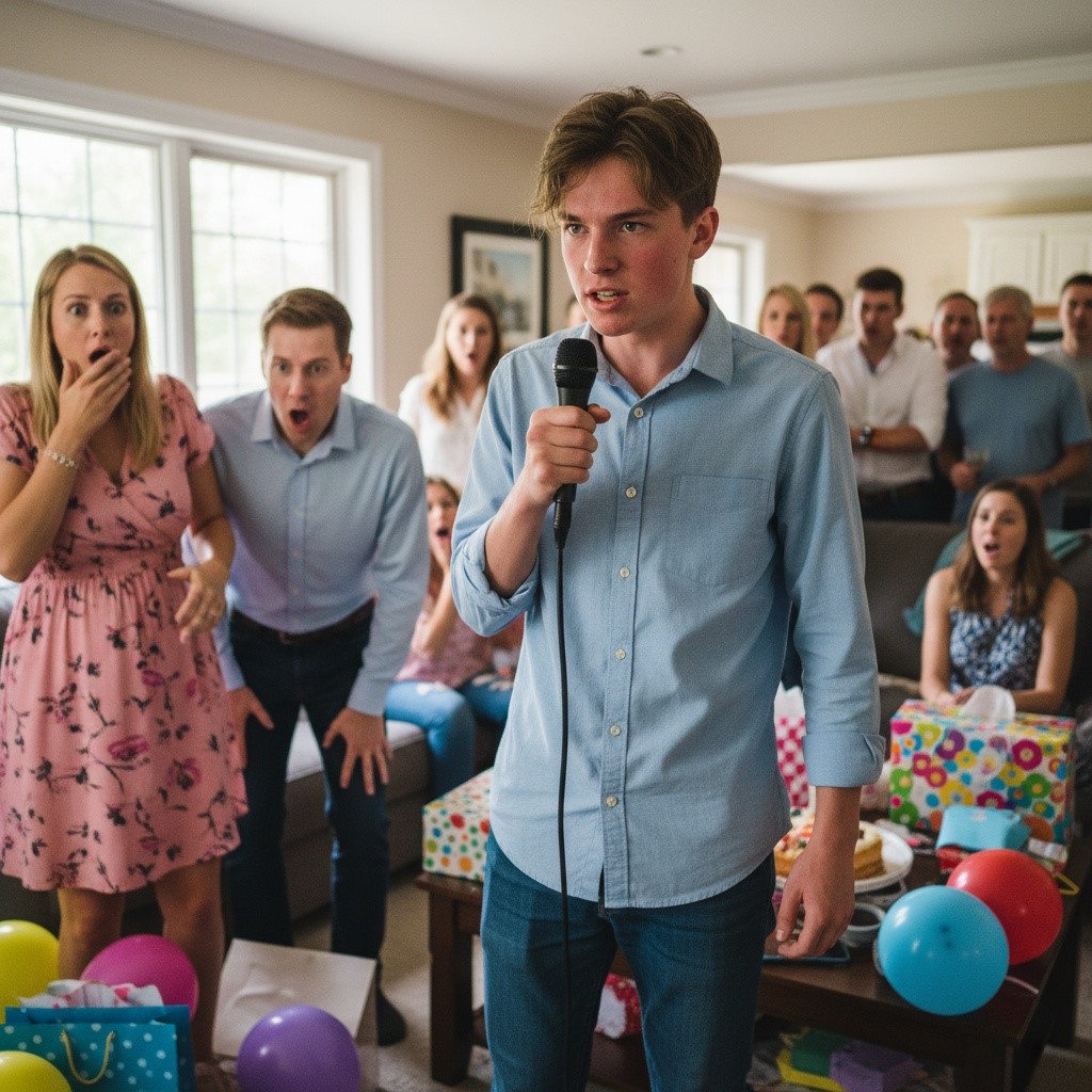 My Sister Mocked My Gift And Called My Son “Damaged.” He Responded By Exposing Her Husband’s Secret Second Family During Her Baby Shower Toast. Who Is Incomplete Now?
