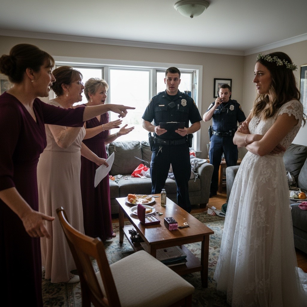 My Family Ghosted My Wedding Only To Show Up With The Police. They Are Accusing Me Of Theft To Cover Their Own Debts. How Do I Handle This Betrayal?