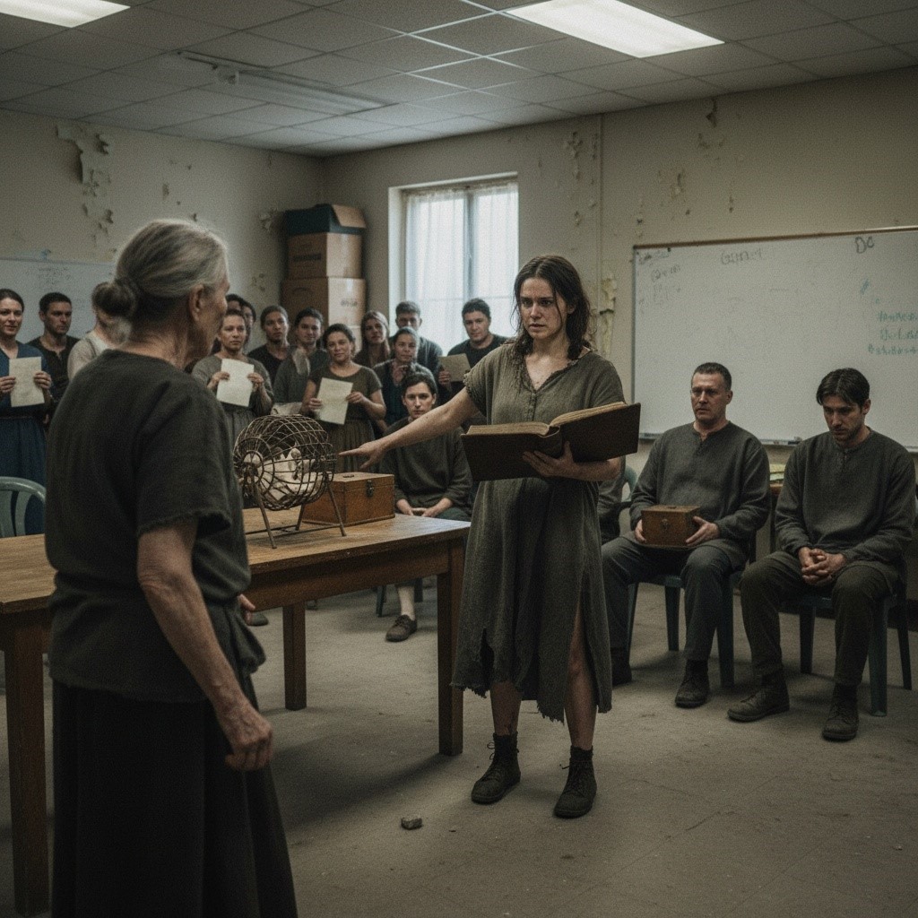 My Mother Threw The First Stone At My Execution While My Brother Watched In Silence. I Was Rescued By A Resistance Group That Proved The Death Lottery Is Rigged To Steal Our Land. What Do I Do Now That I’ve Returned To Make The Council Draw Their Own Names?