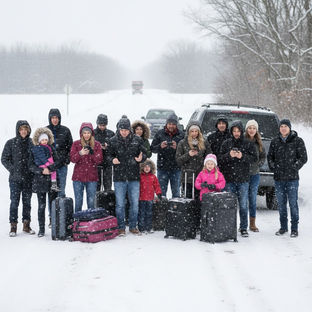 My Family Of 17 Left For Christmas Without Me After I Paid $12,500 For Their Airbnb. I Cancelled The Booking While They Were En Route And Left Them Stranded In The Snow. Did I Go Too Far?