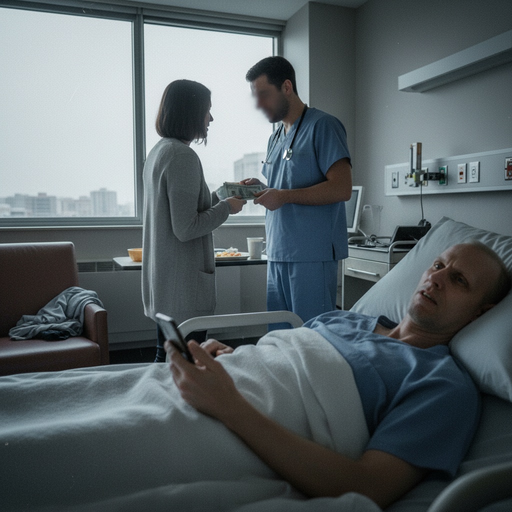 I Woke Up From A Coma Early And Overheard My Wife Bribing My Doctor To Let Me Die. She Thinks I’m A Vegetable, But I’m Actually Planning My Revenge. What Should My First Move Be?