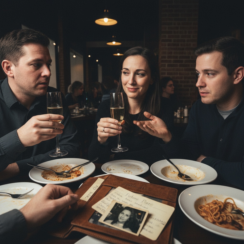 My Husband’s Best Friend Toasted To Me As “The Temporary One” At Our 3rd Anniversary Dinner. I Just Found The “Future Plans” Folder For His Ex In His Locked Desk. How Do I Get My Revenge?