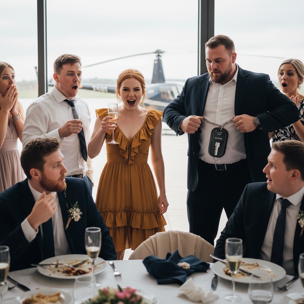 My Brother Put Me In A Mustard Yellow Dress Because He Thought I Was “Slow.” I Let My Security Detail Reveal I’m A Billionaire Mid-toast. Am I The Jerk For Leaving His Wedding In A Private Helicopter?