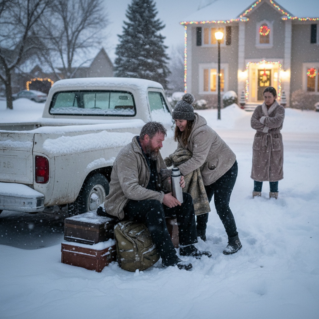 My Wife Kicked Me Out To Freeze In The Snow Because I Was Struggling. I Was Rescued By An Old Classmate While My Wife Waited For Me To Beg. How Do I Tell Her I’m Never Coming Home?