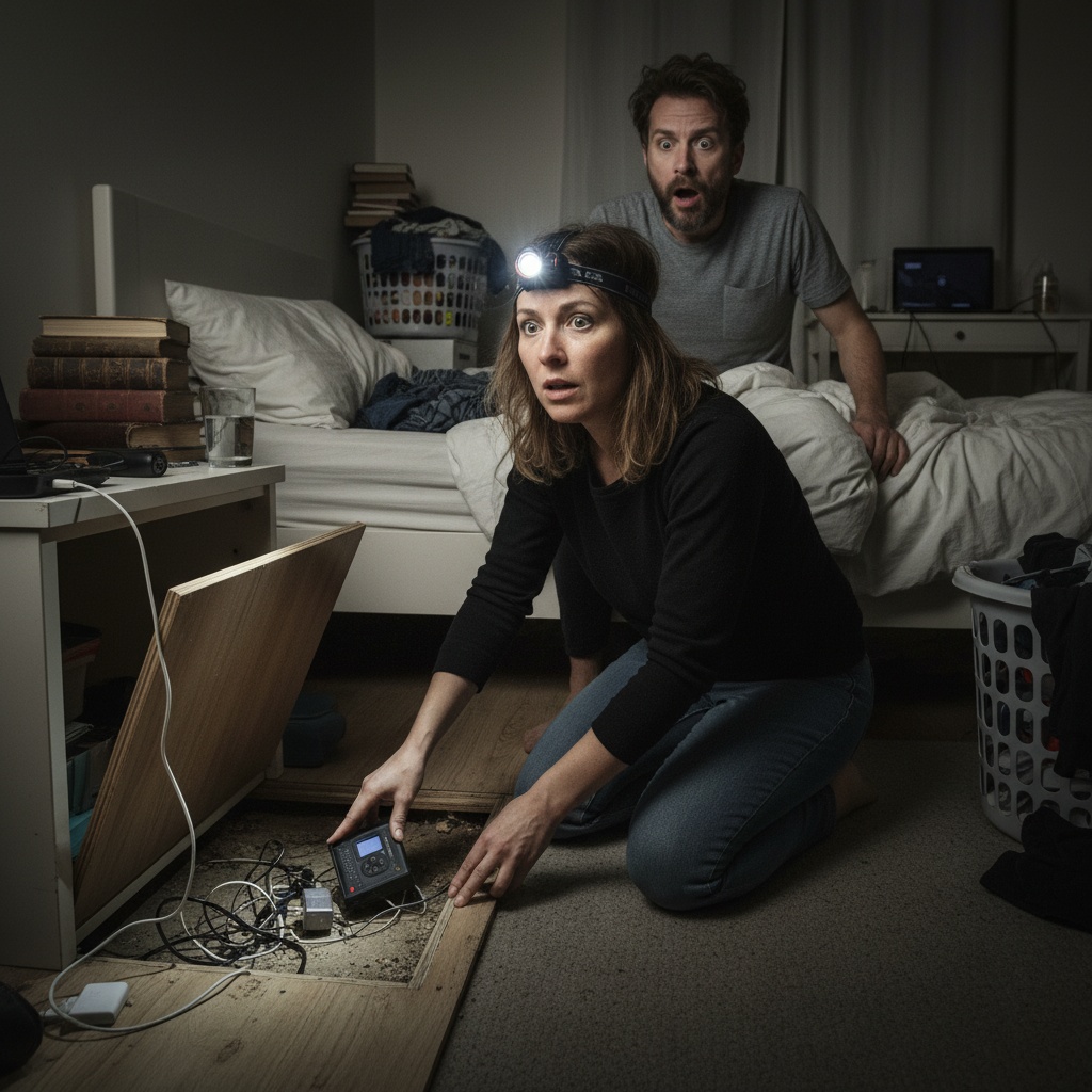 I Kept Hearing Phantom Laughter In My House Every Night. My Husband Said I Was Crazy. Then I Found The Hidden Recording Device.