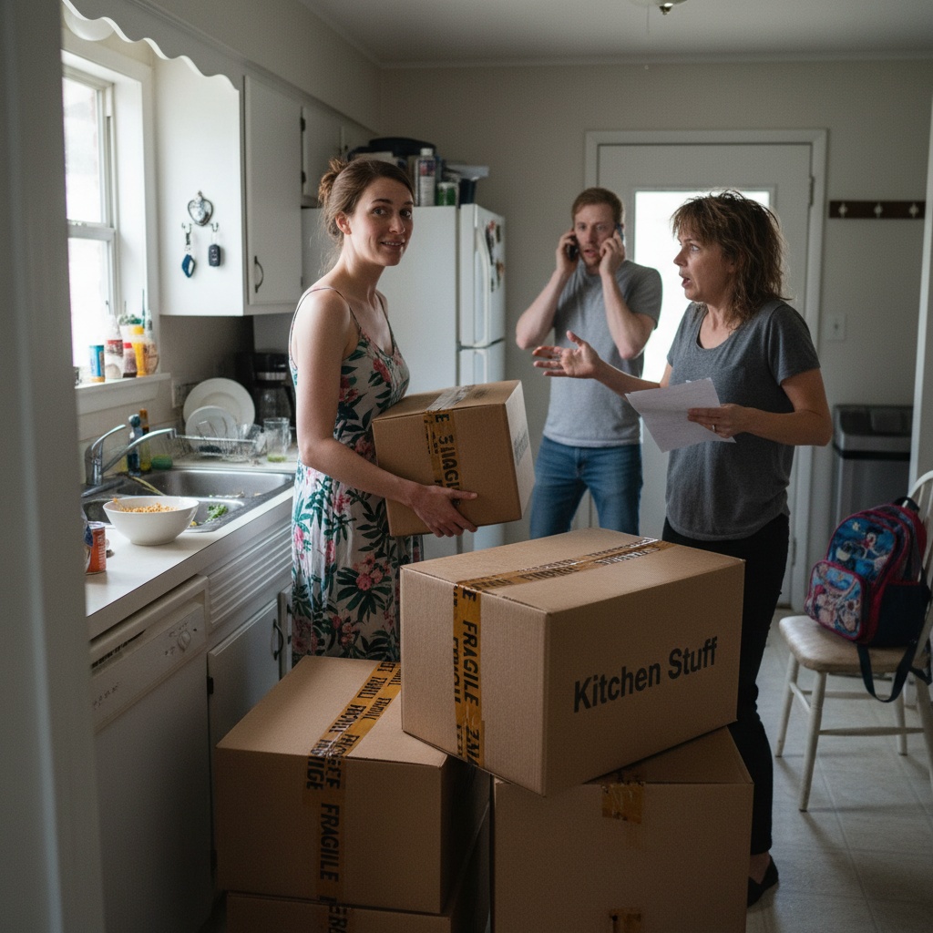 My Husband’s Mistress Showed Up With Moving Boxes To My Own House. She Thought He Successfully Stole My Deed. Should I Tell Her The Truth Before She Unpacks?