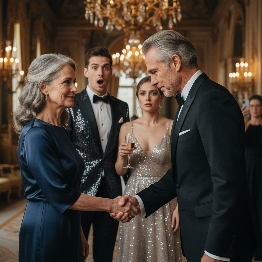 She Told Everyone I Was Her “Charity Case” — Then Her Billionaire Boss Walked Over… And Bowed To Me