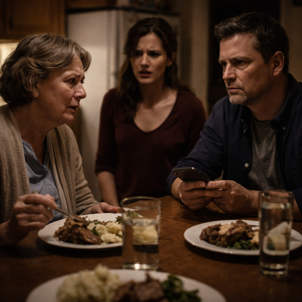 My Husband Called My Mom “An Old Hag” At Dinner… That Was the Moment I Realized I Had to Leave