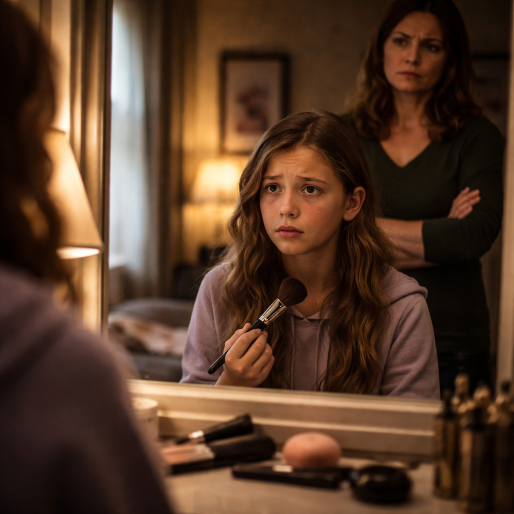 My Mom Forced Me to Wear Makeup at 5—The Day I Tried to Stop, Everything Changed