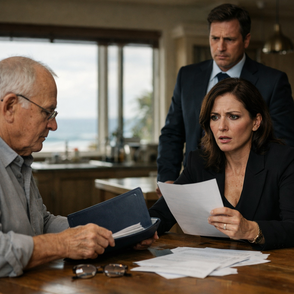 My Daughter Showed Up With Papers to Take My Home After My Wife Died — But She Had No Idea I’d Already Changed Everything