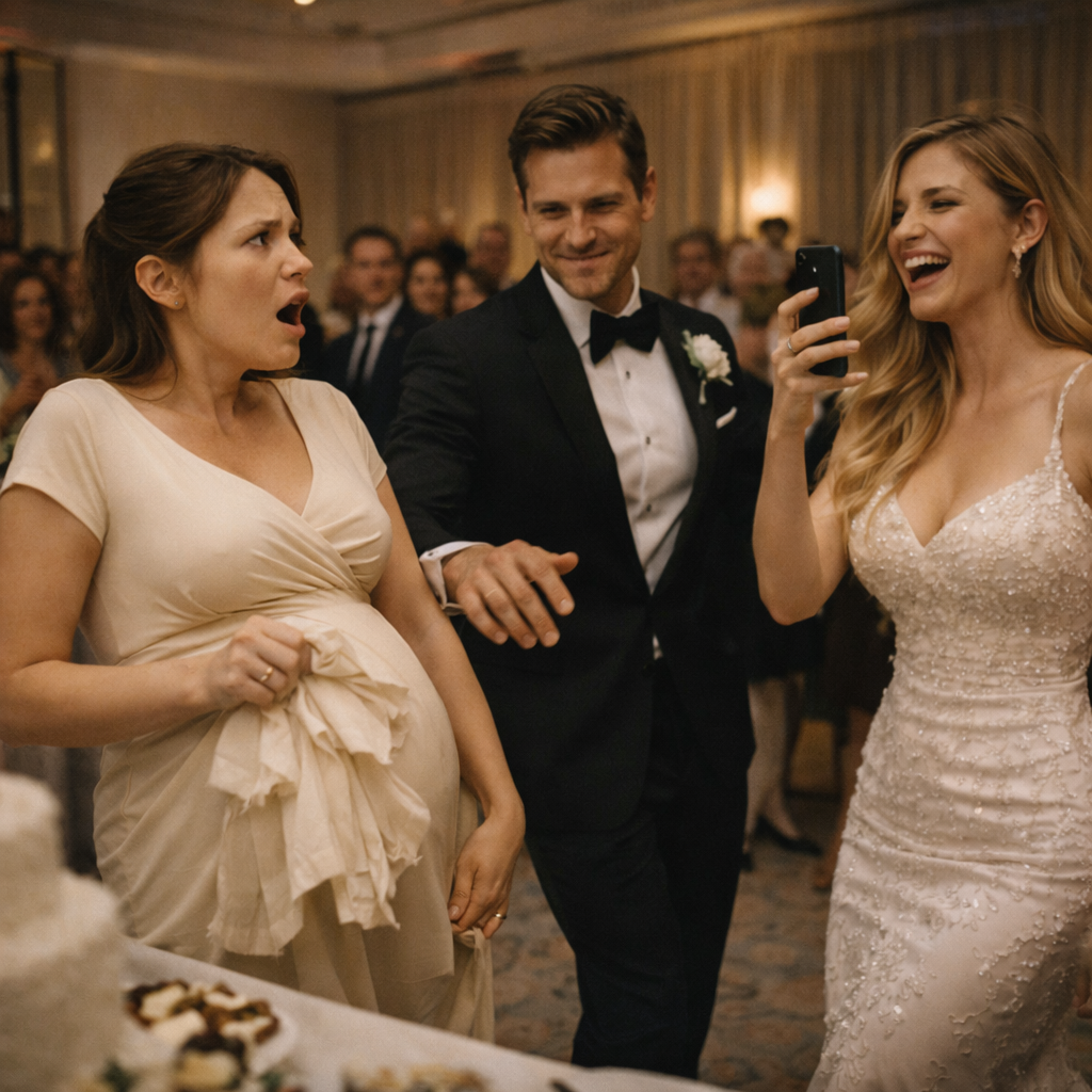 8 Months Pregnant, I Watched My Ex Marry Another Woman Then In His Wedding, He Grabbed My Dress