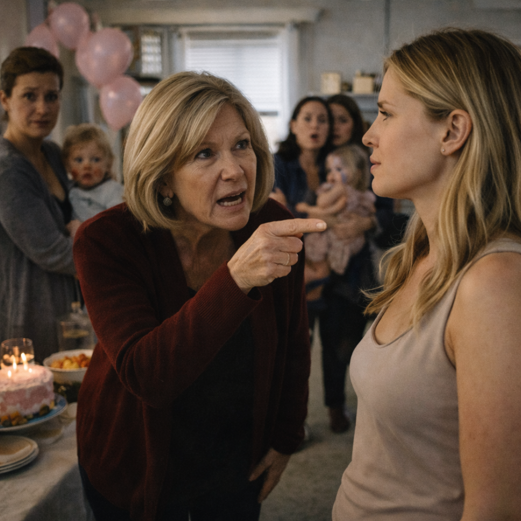 At My Daughter’s Birthday Party, My Mother-in-Law Called Me a Leech. Minutes Later the Whole Room Went Silent