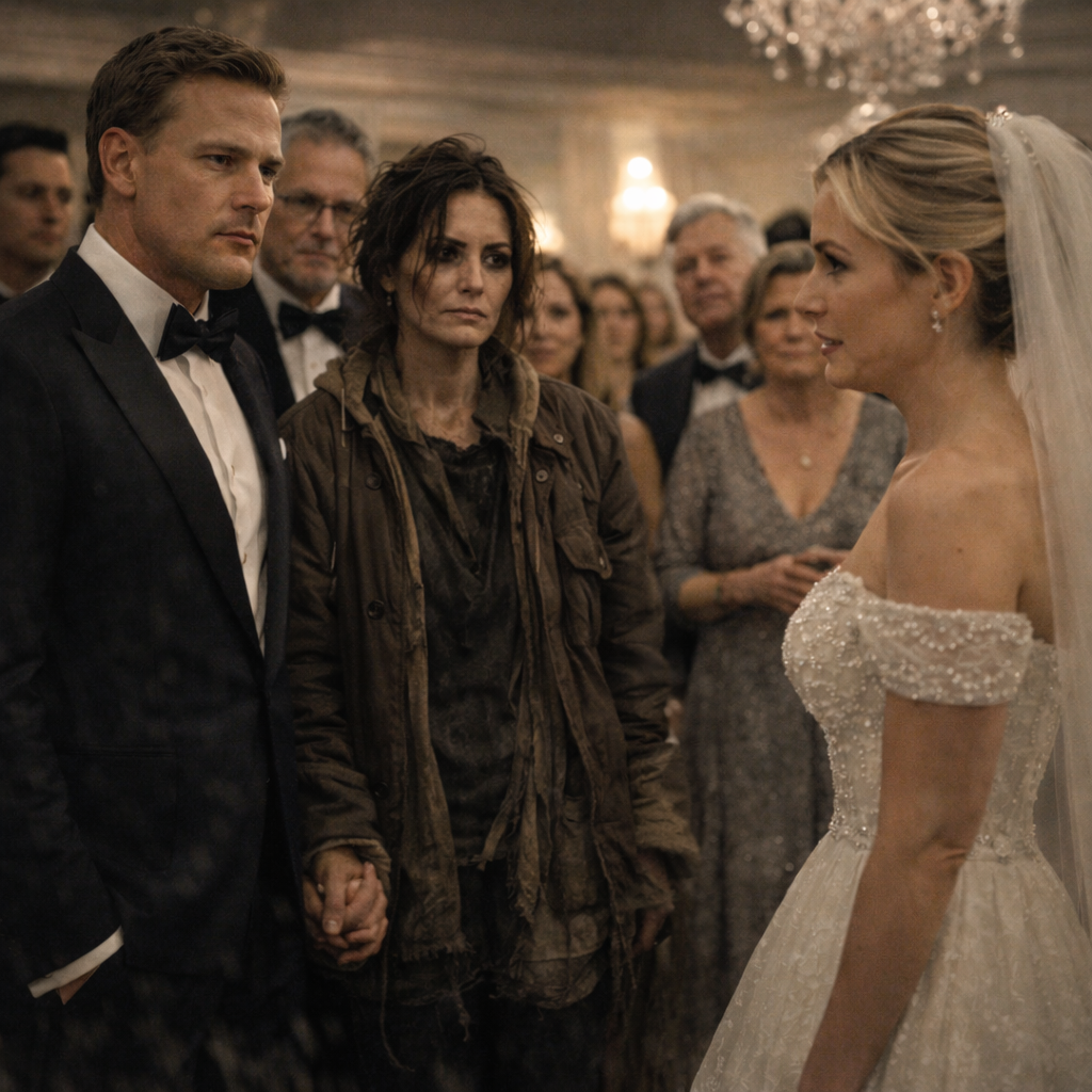 He Brought a Homeless Stranger to His Ex-Fiancée’s Wedding for Revenge And What She Said Shocked the Entire Room