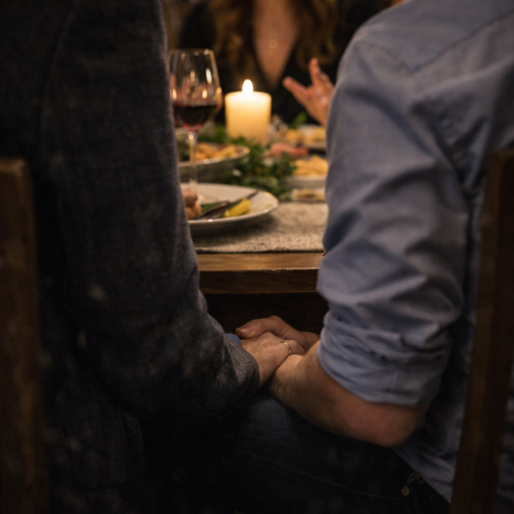 A Quiet Dinner, Three Hand Squeezes, And A Girlfriend Who Wasn’t Who She Claimed To Be.