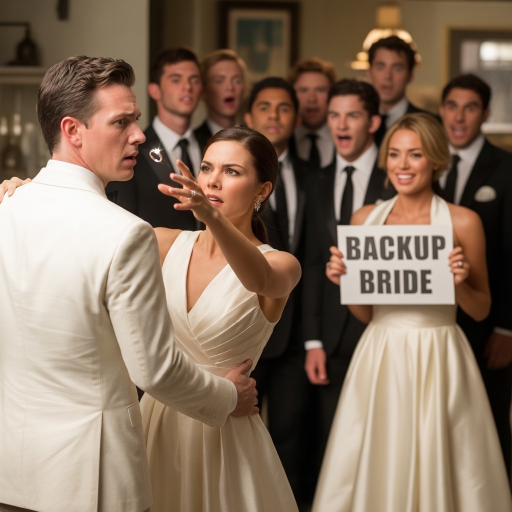 At My Own Engagement Party, His Friends Introduced The Backup Bride. I Gave Her the Ring and Said ONE Thing That Ended The Joke Forever