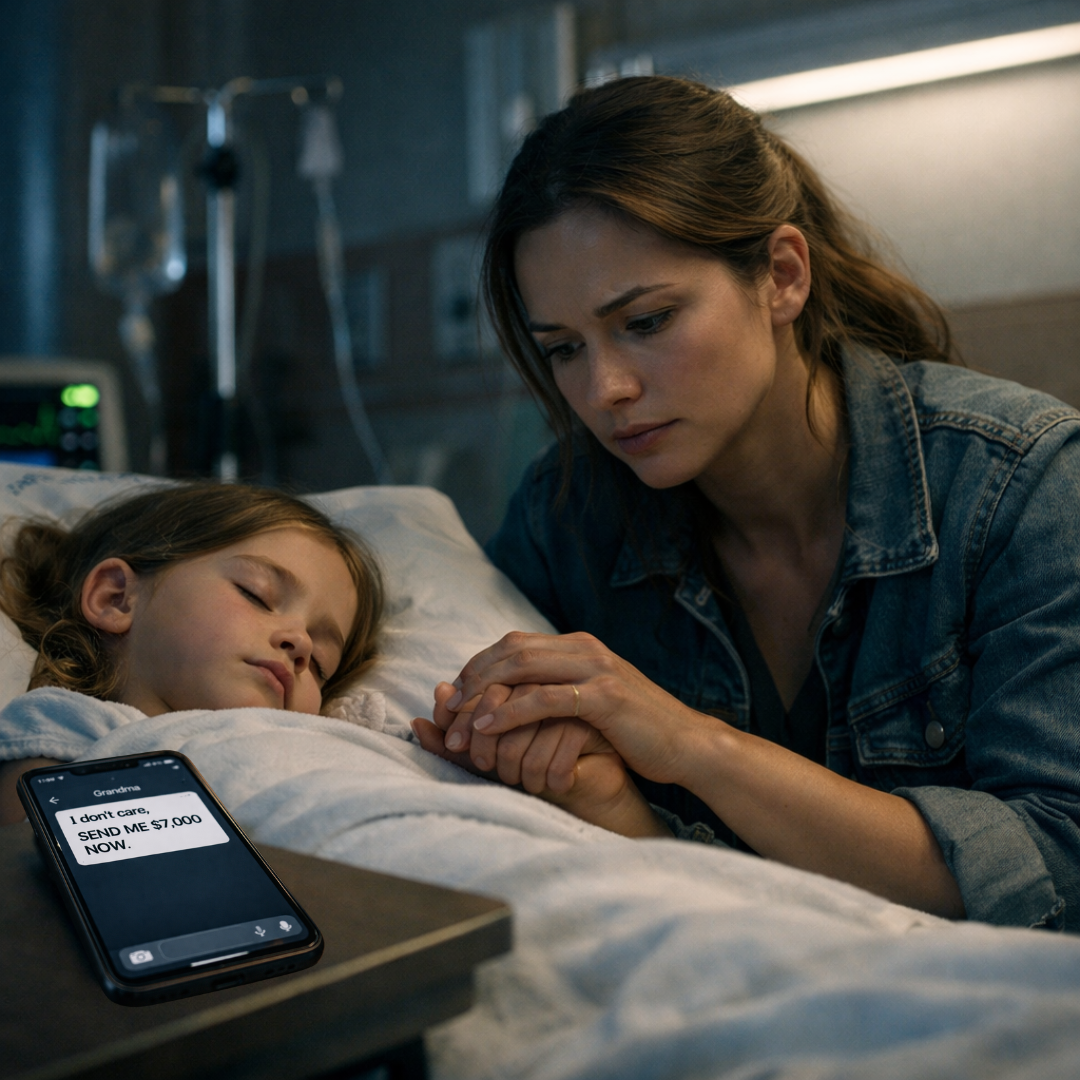 My Daughter Was In The ICU. My Mom Ignored It And Asked Me For $7,000 For My Brother’s Honeymoon. That Was The Day I Cut Them Off.