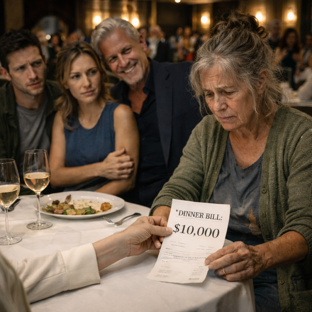 They Treated Me Like a Poor Mother at Dinner But As Soon As I Walked Through The Door…