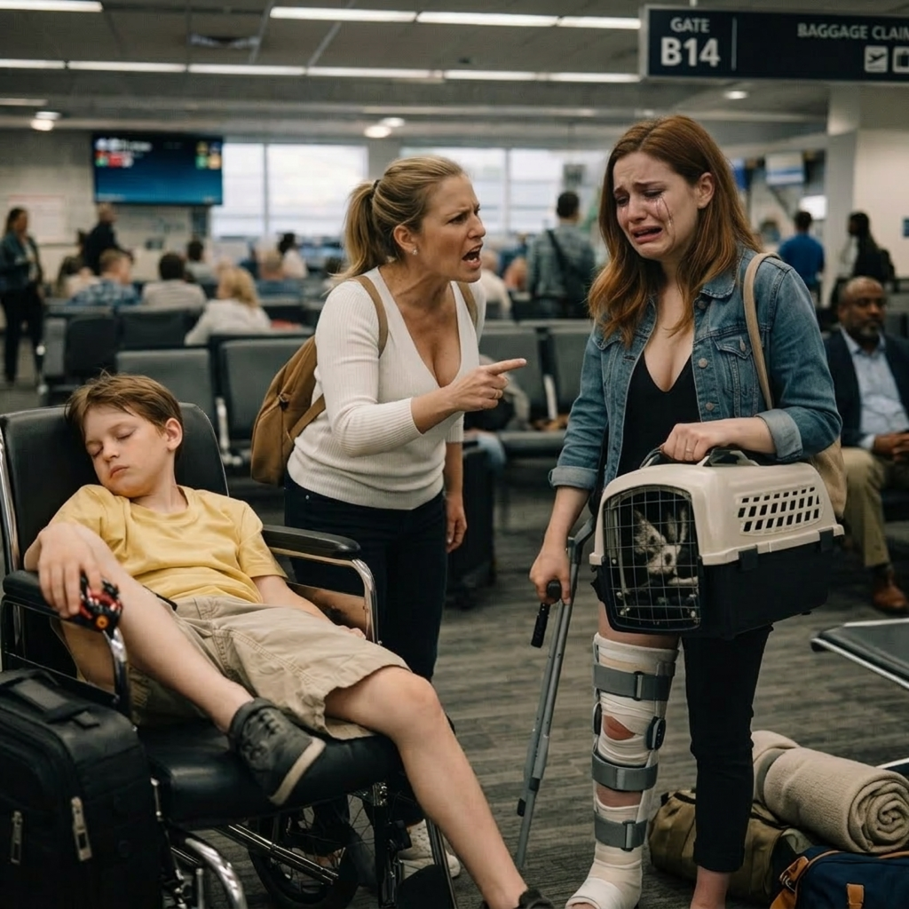 She Steals My Wheelchair Because Her Son Is “Tired” And Wants To Sit In It