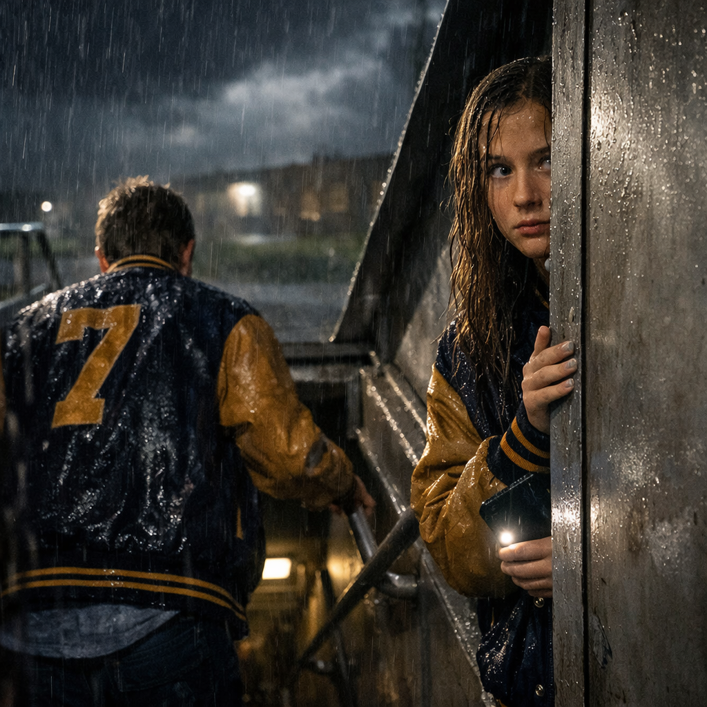 I Followed My Crush To The Shelter During A Midnight Rainstorm Then Instantly Regretted It