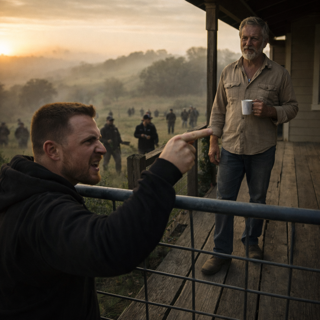 300 Armed Men Surrounded an Old Man’s Ranch at Dawn Then He Showed Them Why People Call Him a Legend