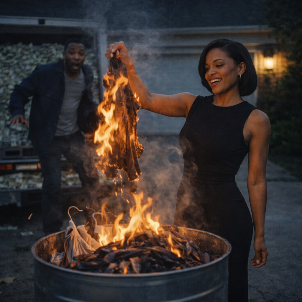 She Burned His Clothes on Camera to Humiliate Him But She Didn’t See the $26B Contract in His Pocket That Made Her Disappear Overnight
