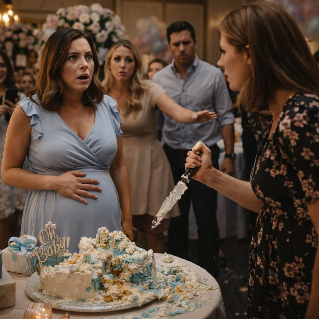 My Sister Tried to Stab Me at My Baby Shower, and Then I Learned My Husband and Mother Had Been Helping Her Turn My Life Against Me