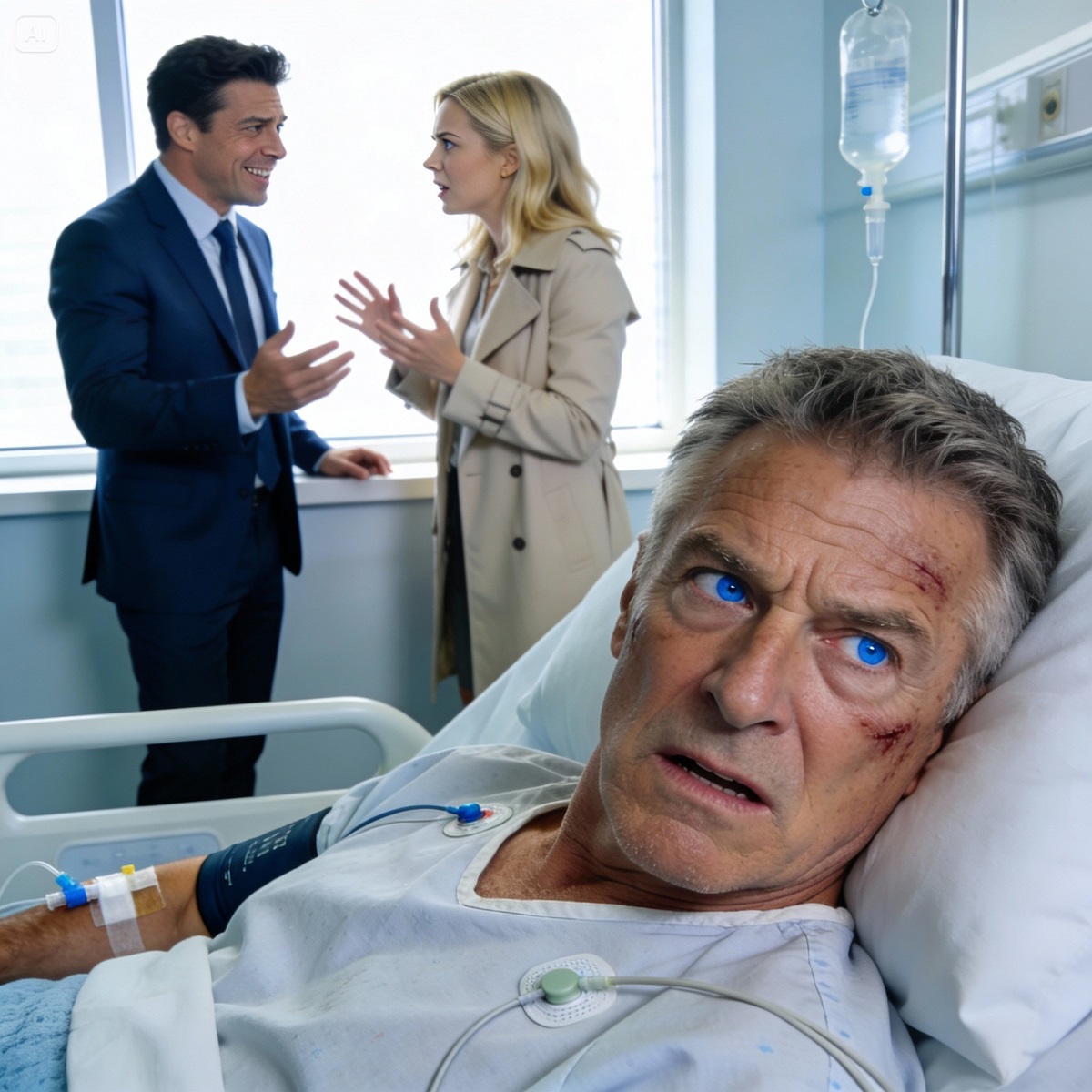 I Woke Up from a Coma and Heard My Son Say: “We’re Sending the Old Woman to a Nursing Home as Soon as He Dies” — I Pretended to Still Be Unconscious. The Next Day They Looked for Me at the Hospital… But I Had Already Vanished with My Wife.